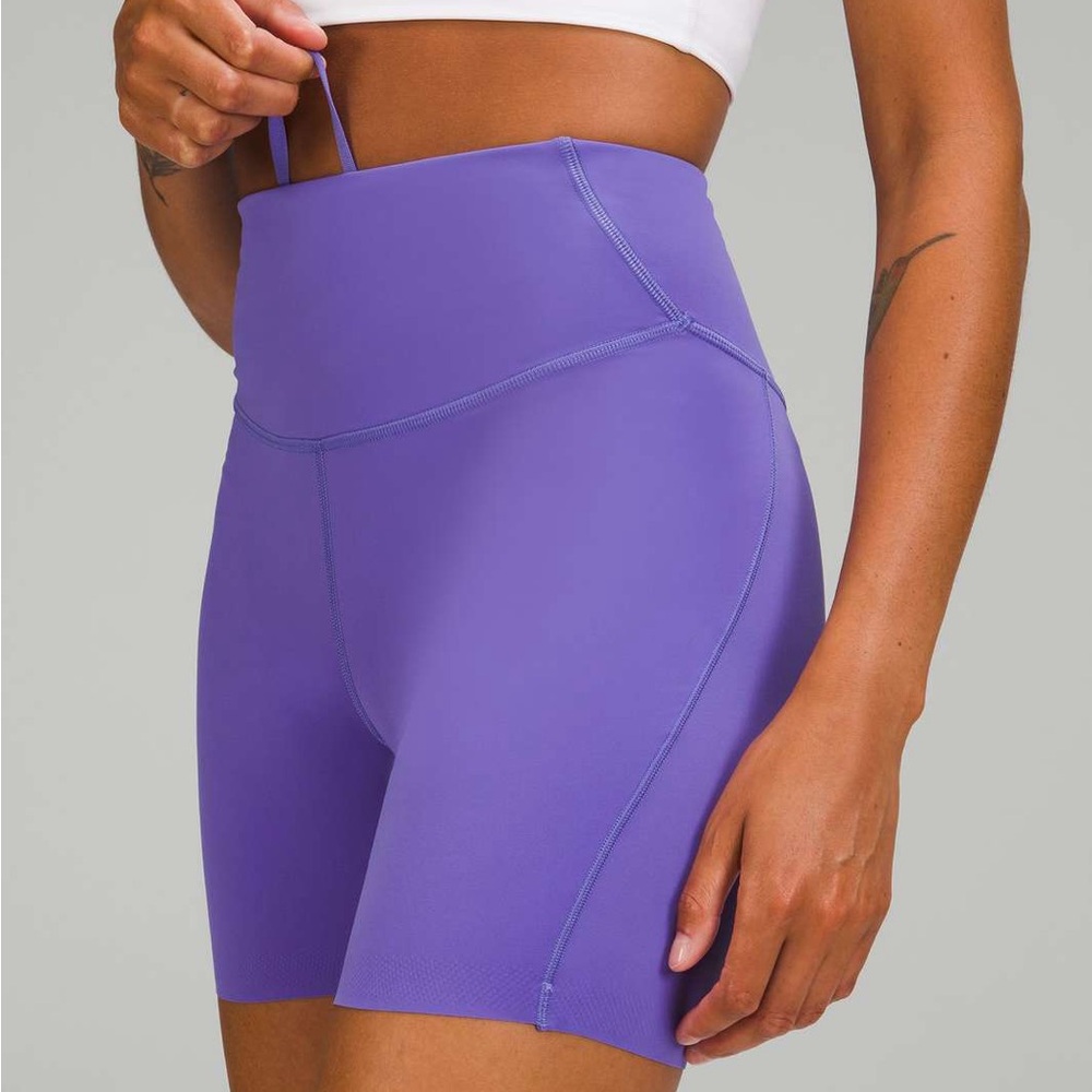 Lululemon Base Pace High-Rise Short 6" inseam Half tights running bike shorts - Picture 2 of 16
